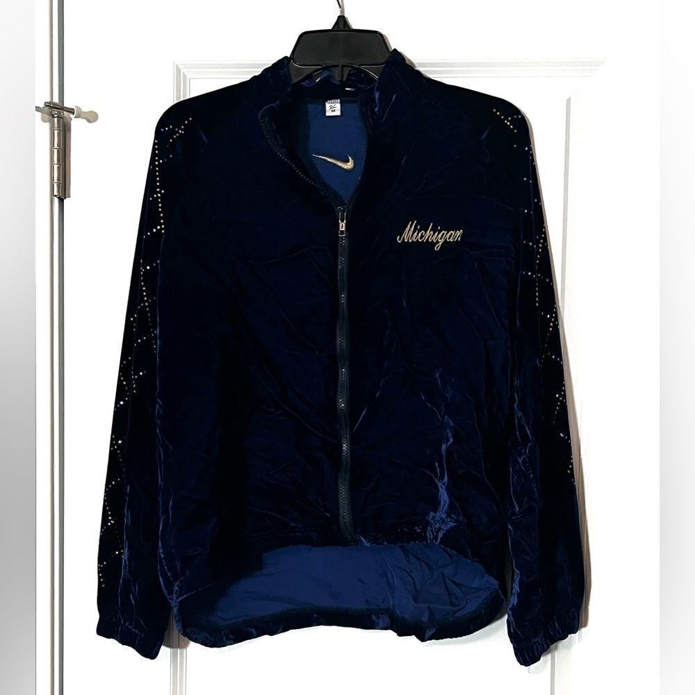 Nike Vintage Velour Velvet sport Jacket M